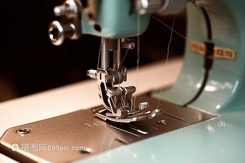 縫紉機(jī)上的縫紉材料 日用品批發(fā)市場的新藍(lán)海